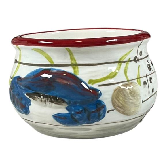 RARE HTF Set of 4 Butter Cups Ceramic Kate McRostie Certified International - Picture 8 of 11